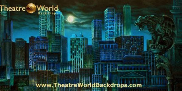 Gotham-Backdrop Our new Gotham Backdrop is perfectfor events that need a gritty city feel