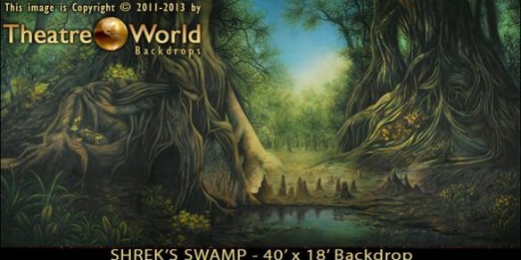 Shrek’s-Swamp-backdrop Shrek's Swamp backdrop