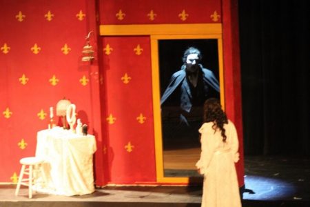 Student Performers in Park Hill South's Phantom of the Opera