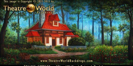 Belle’s-Cottage-Blog-Image Our Belle's Cottage backdrop depicts a clean and bright woodland cottage