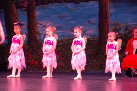 Young Dancers from the Frisco Dance Force with TheatreWorld Professional Scenic Backdrop