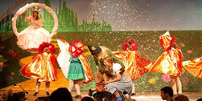 Lincoln High SChool's production of the WIZARD OF OZ
