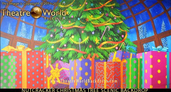 nutcracker-christmas-tree-backdrop-blog-image TheatreWorld's Nutcracker Christmas Tree backdrop for THE NUTCRACKER