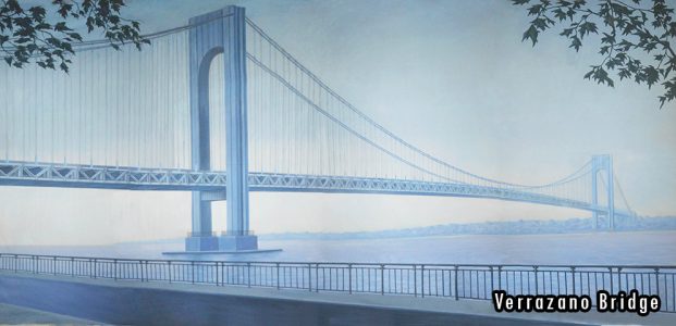 2015-2016 Seasons - Verrazano Bridge Professional Scenic Backdrop