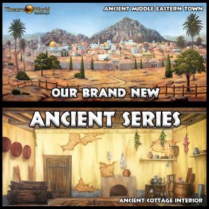 Professional Scenic Backdrops Ancient Series