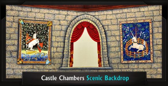 CASTLE CHAMBERS Professional Scenic Shrek Backdrop