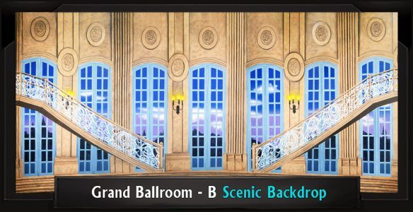 Grand Ballroom B Professional Scenic Backdrop