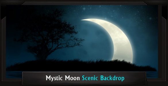 Mystic Moon Professional Scenic Backdrop