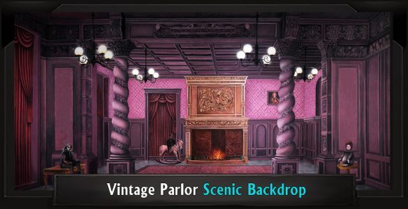 Vintage Parlor Professional Scenic