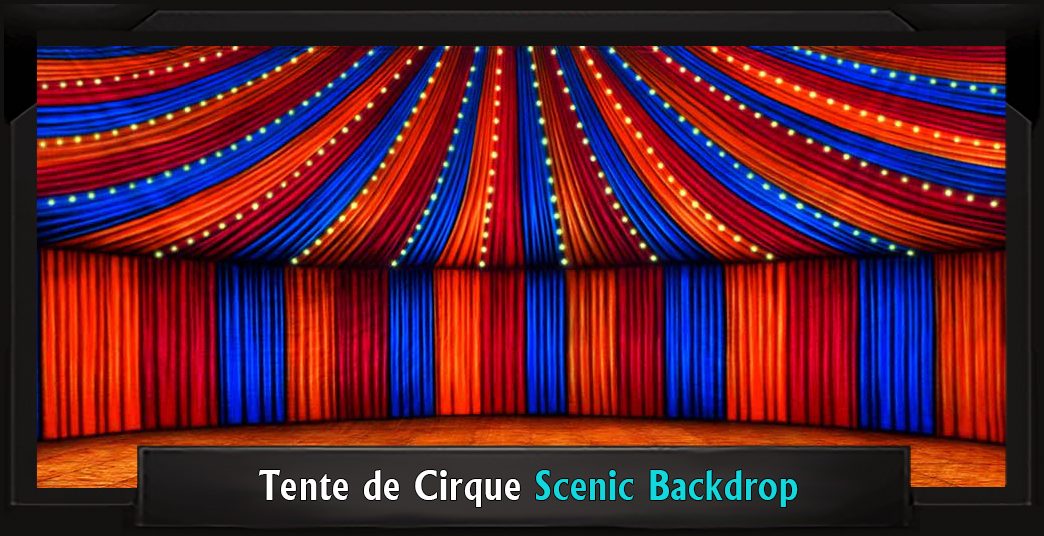 TENTE DE CIRQUE with Frame