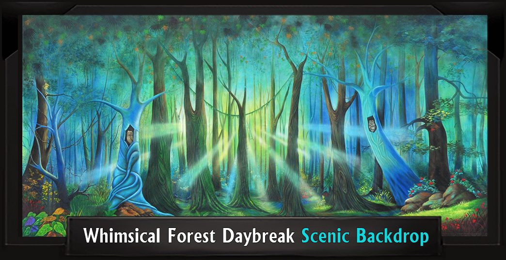 WHIMSICAL FOREST DAYBREAK with Frame