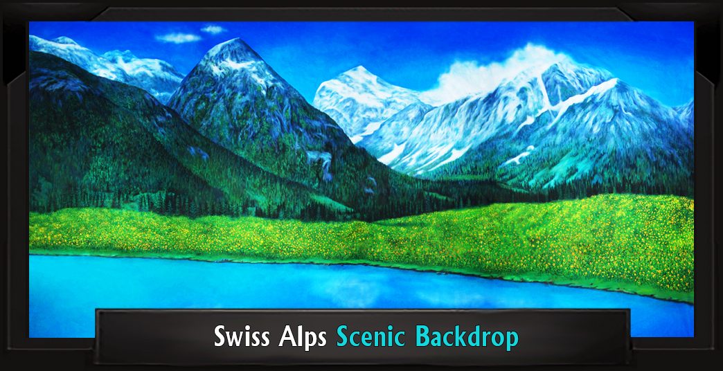 SWISS ALPS with Frame