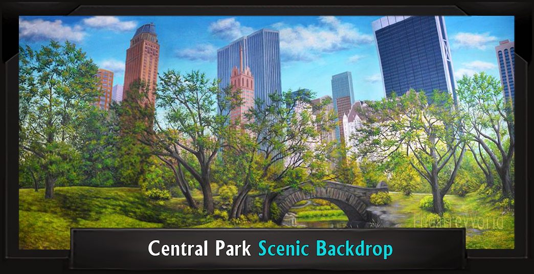 CENTRAL PARK Professional Scenic James and the Giant Peach Backdrop