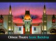 Professional Scenic CHINESE THEATER Singing in the Rain Backdrop