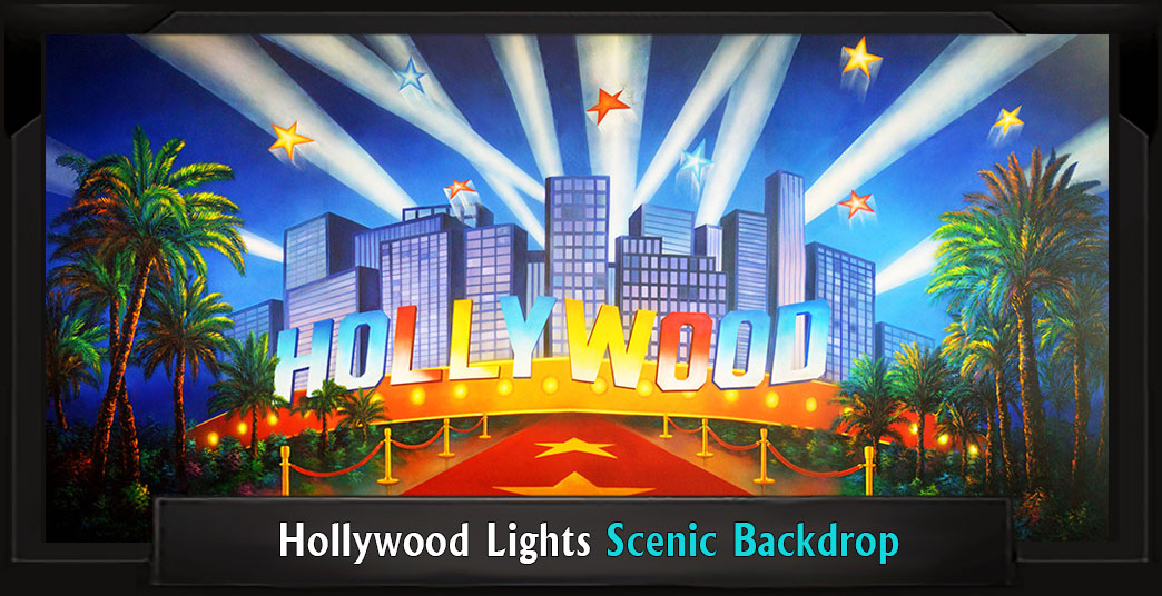 HOLLYWOOD LIGHTS with Frame