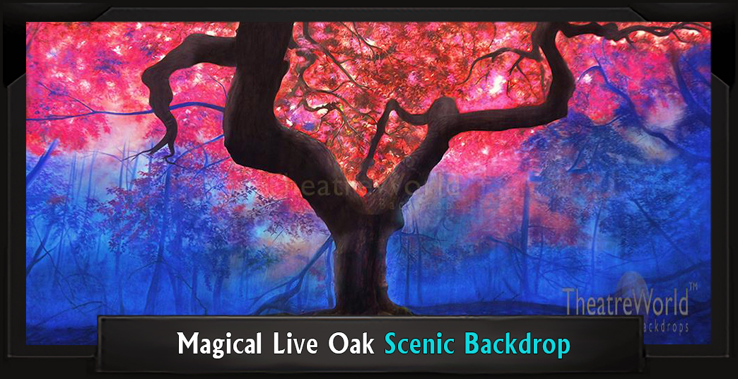 MAGICAL LIVE OAK with Frame