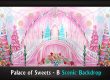 Palace of Sweets B Professional Scenic Nutcracker Backdrop