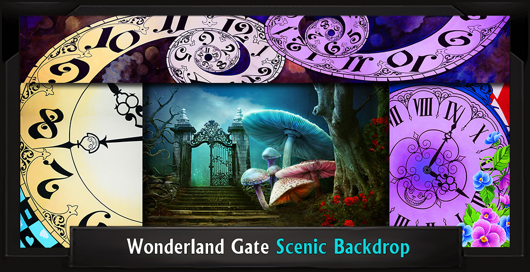 Wonderland H&L and Wonderland Gate with Frame