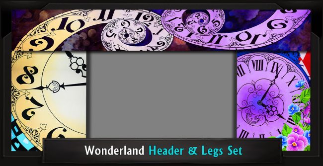 Wonderland-Header-and-Legs-Set-with-Frame Wonderland Header and Legs Professional Scenic Backdrop