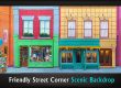 Professional Scenic Friendly Street Corner Backdrop