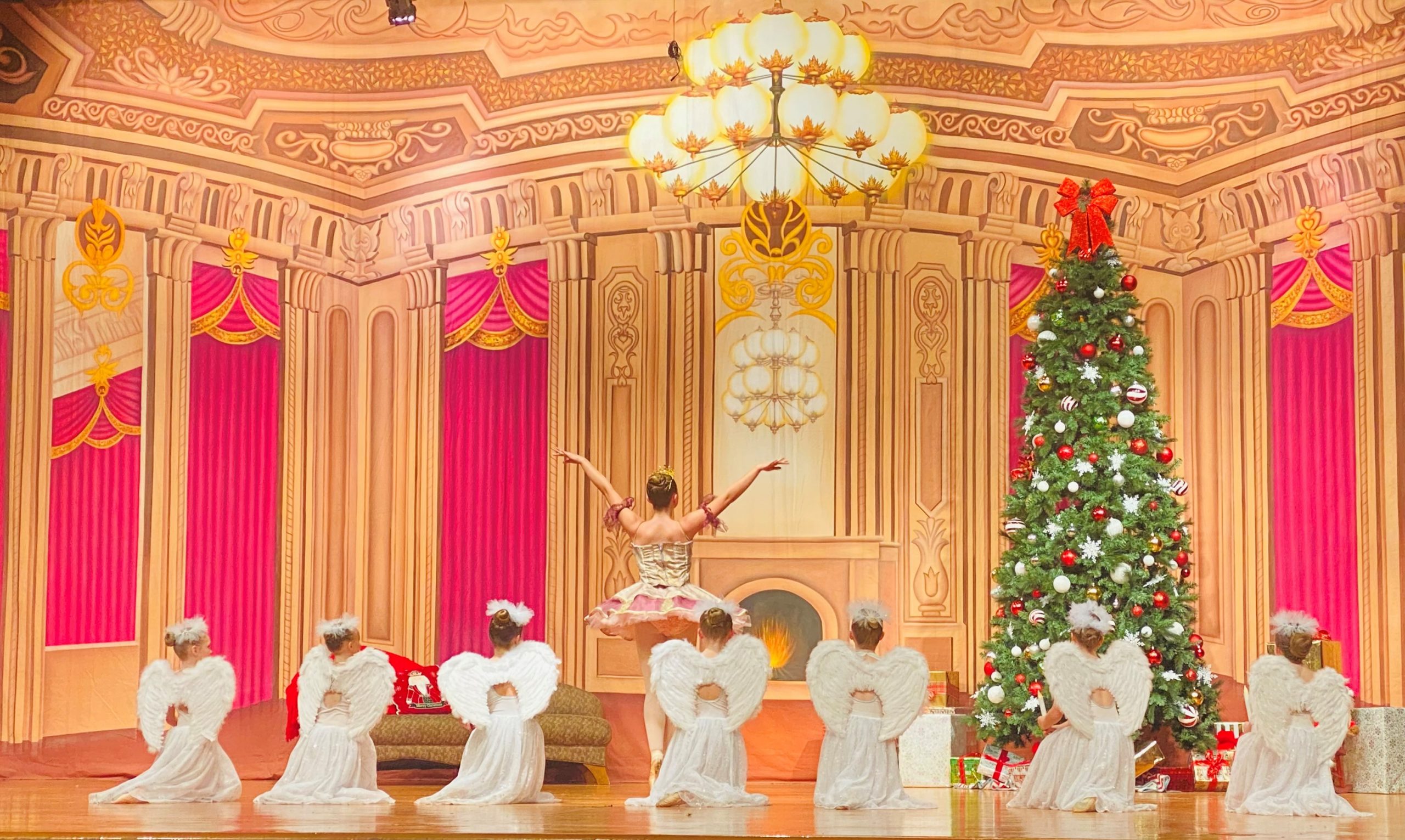 30 A VICTORIAN PALACE BALLROOM Professional Scenic Backdrop