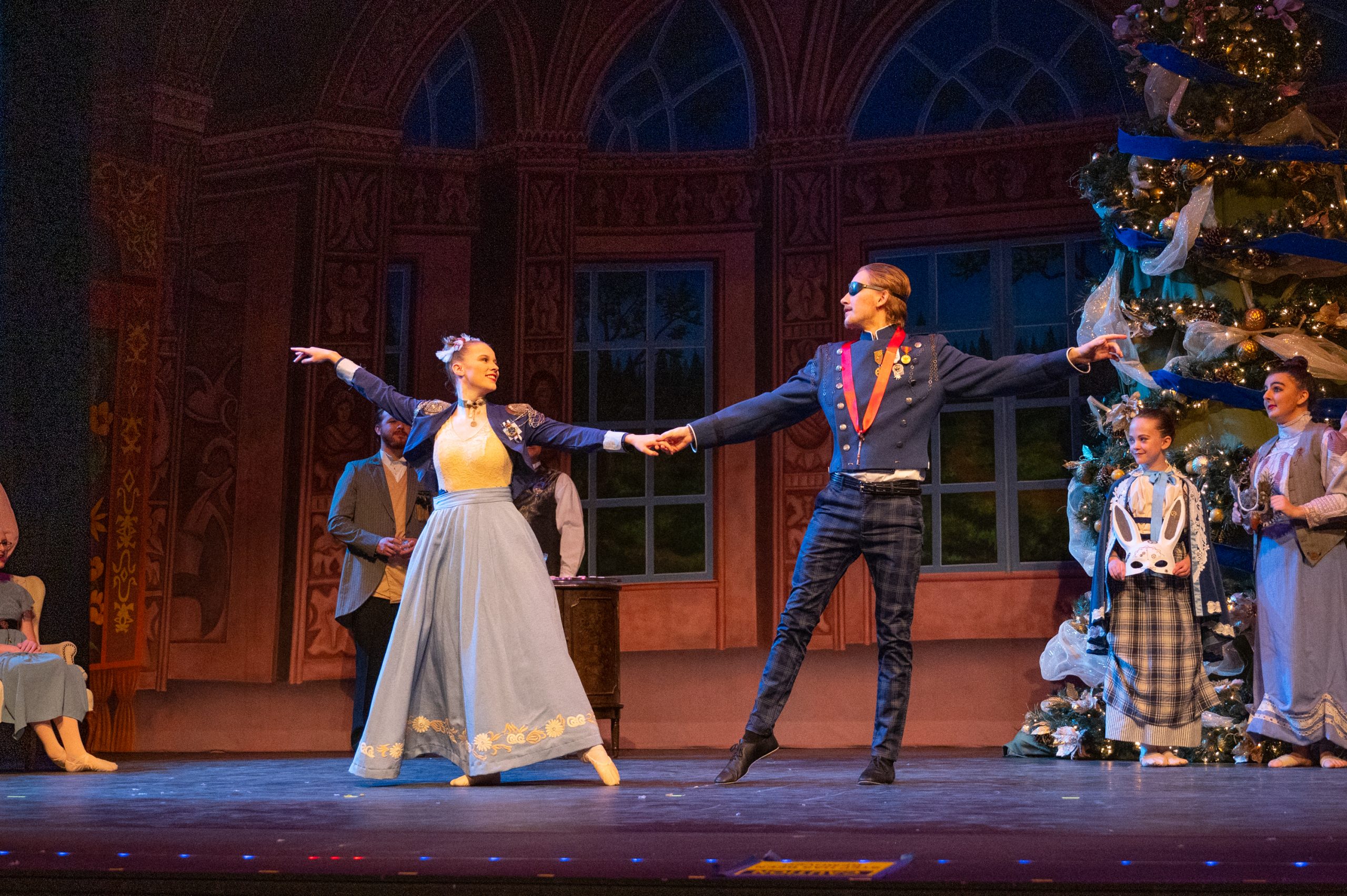 Ellensburg Dance Ensemble BAROQUE BALLROOM Professional Scenic Backdrop