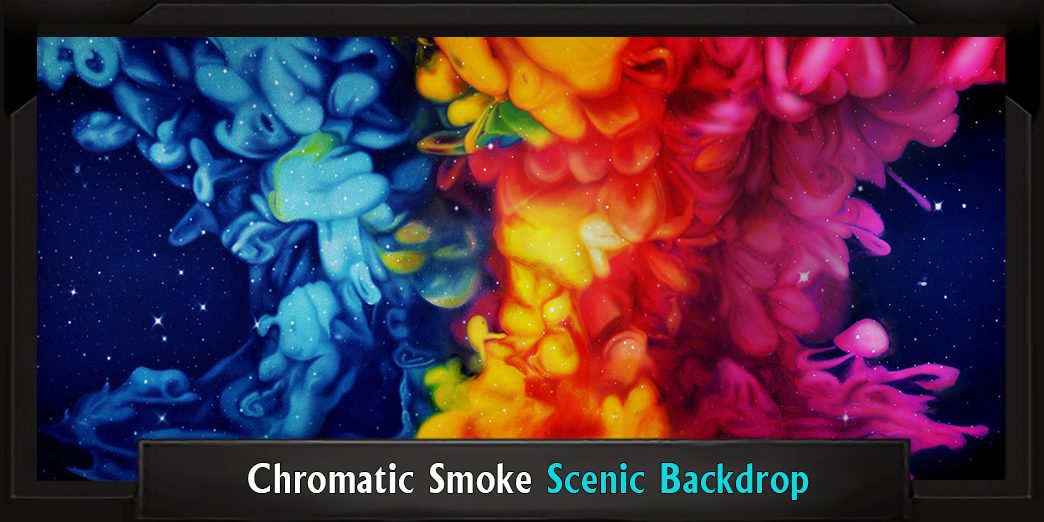 Chromatic Smoke Professional Scenic Backdrop
