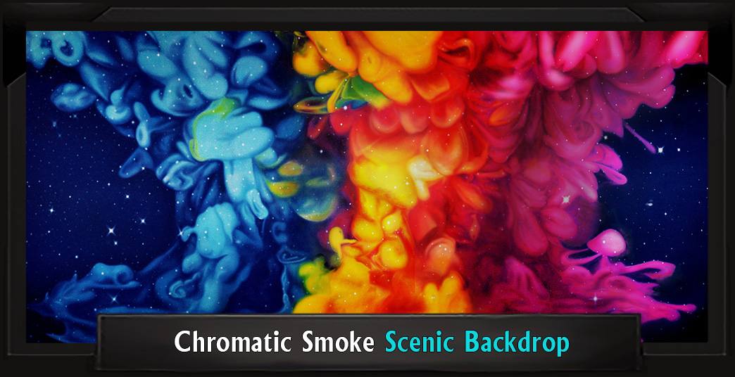 Chromatic Smoke Professional Scenic Backdrop
