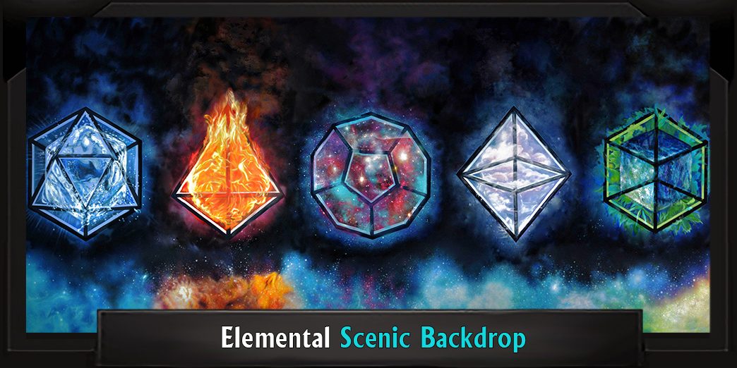 Elemental Professional Scenic Backdrop