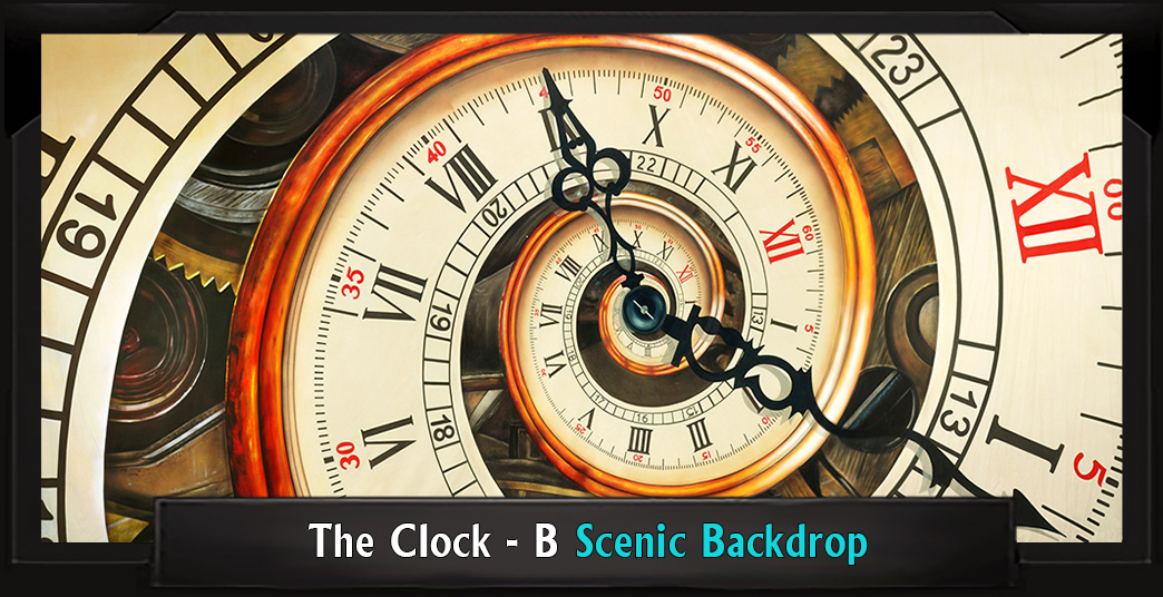 The Clock - B with Frame