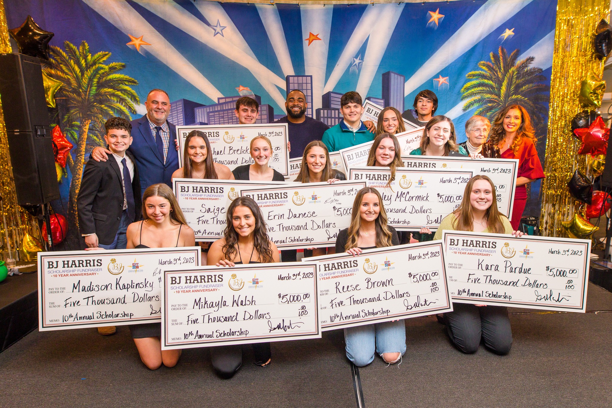 Chesapeake Inn Professional Scenic Hollywood Lights Backdrop