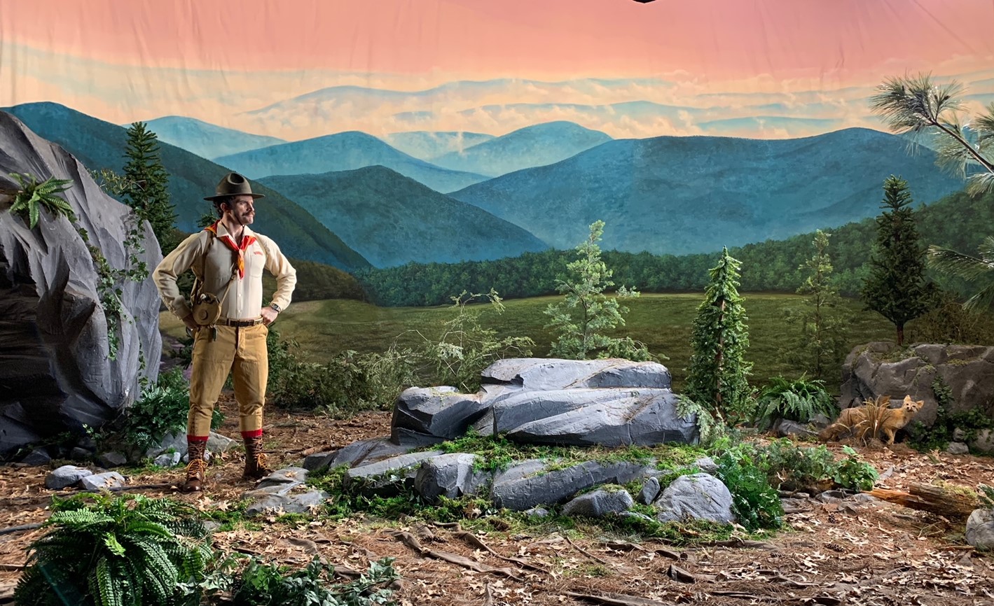 Dace and Mohr Professional Scenic Blue Ridge Mountains Backdrop