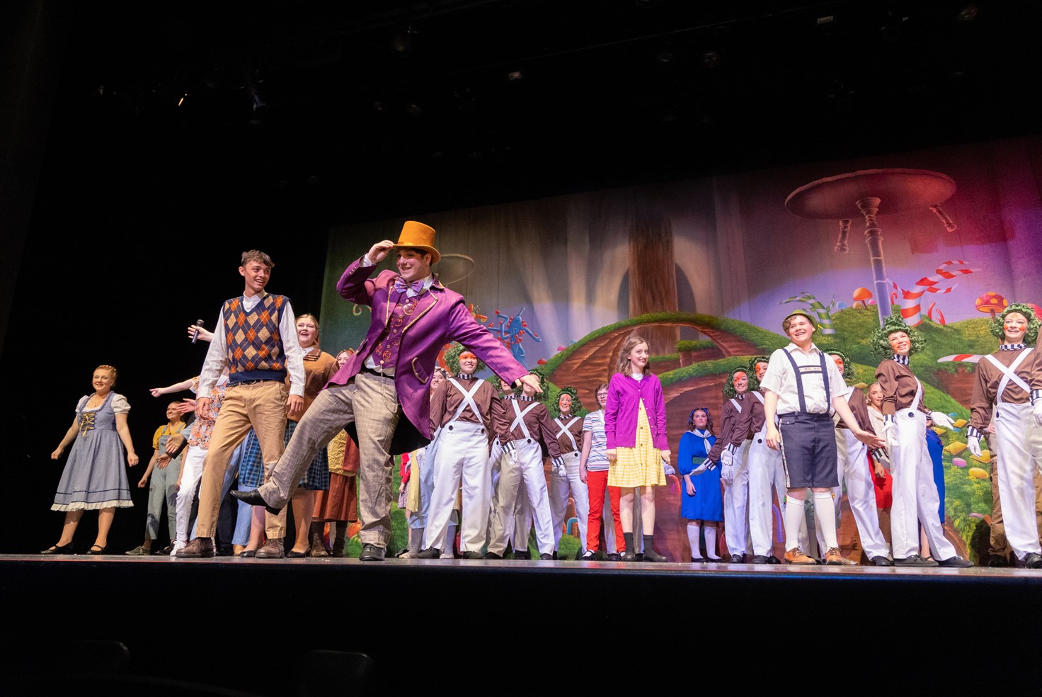 South Christian High School (2) Professional Scenic Chocolate Valley Backdrop