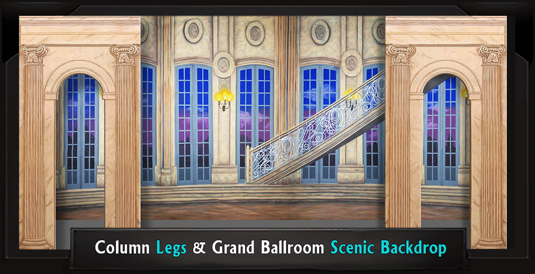 Column Legs and Grand Ballroom with Frame
