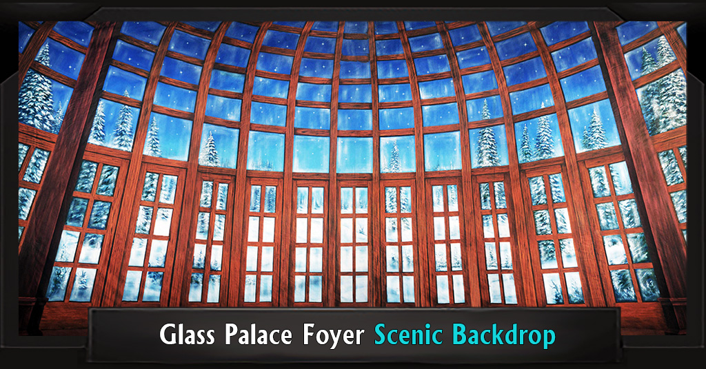 Glass Palace Foyer with Frame