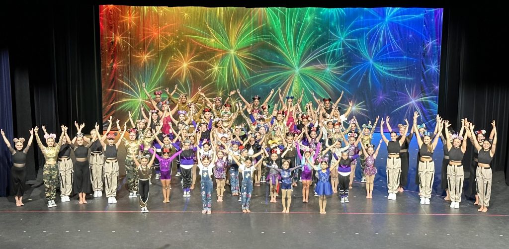 Professional Scenic FIREWORKS Backdrop Spisak Dance Academy Testamonial