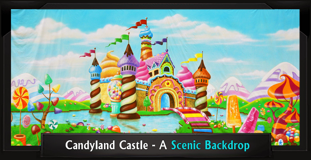 Candyland Castle - A Professional Scenic Backdrop
