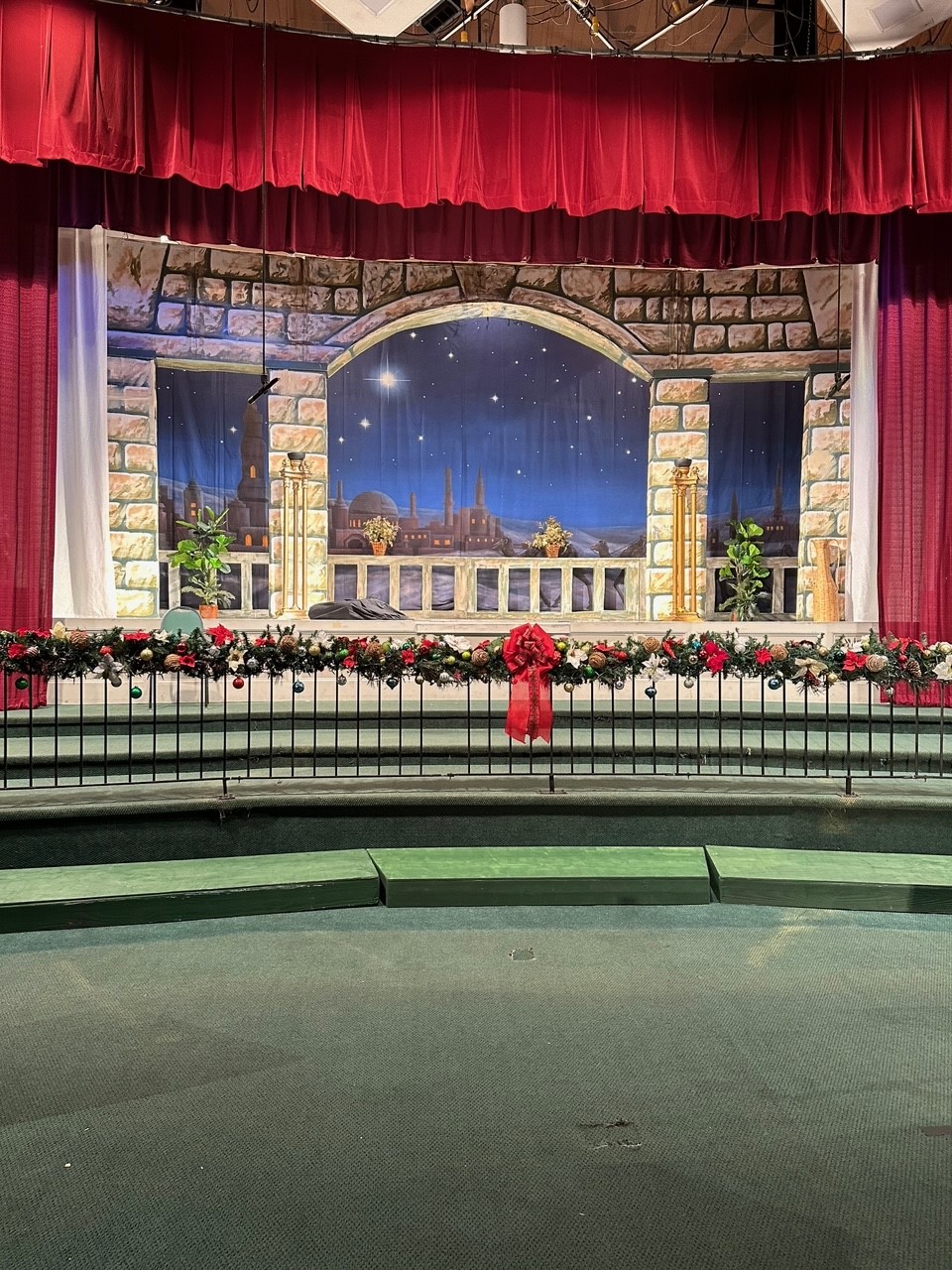 Northwood Temple Church HOLY LAND NIGHT Professional Scenic Backdrop