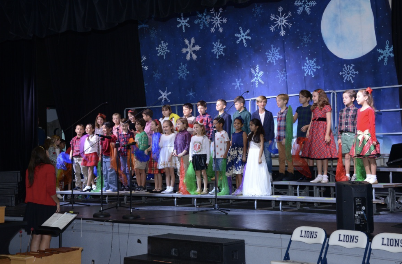 St. Mark's Episcopal School WINTER SOLSTICE Professional Scenic Backrdrop