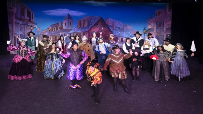 Stage Crafters Community Theatre Stage Crafters Community Theatre OLD WORLD TOWN SQUARE Professional Scenic Backdrop