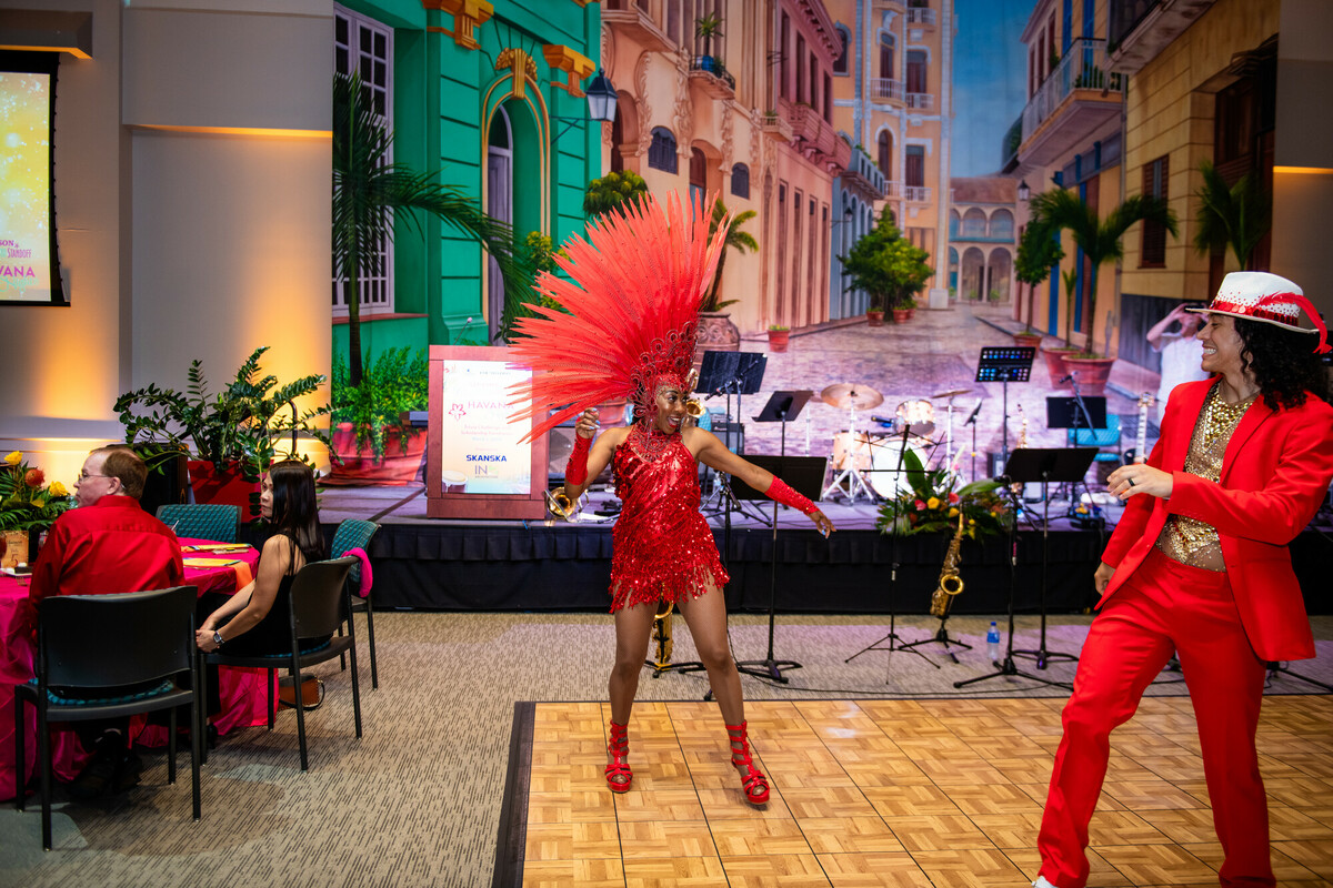 Collins College STREETS OF HAVANA Professional Scenic Backdrop