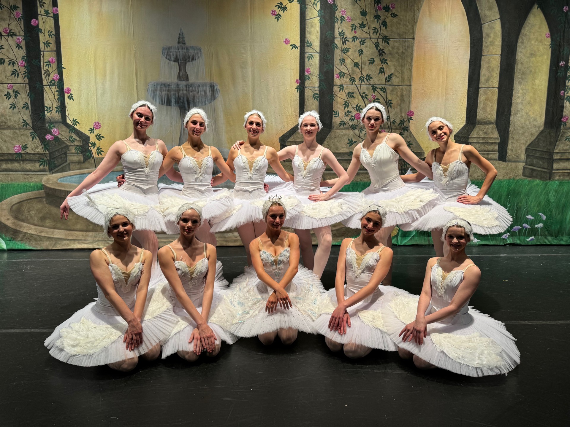 Belle's Garden Professional Scenic Dance Backdrop