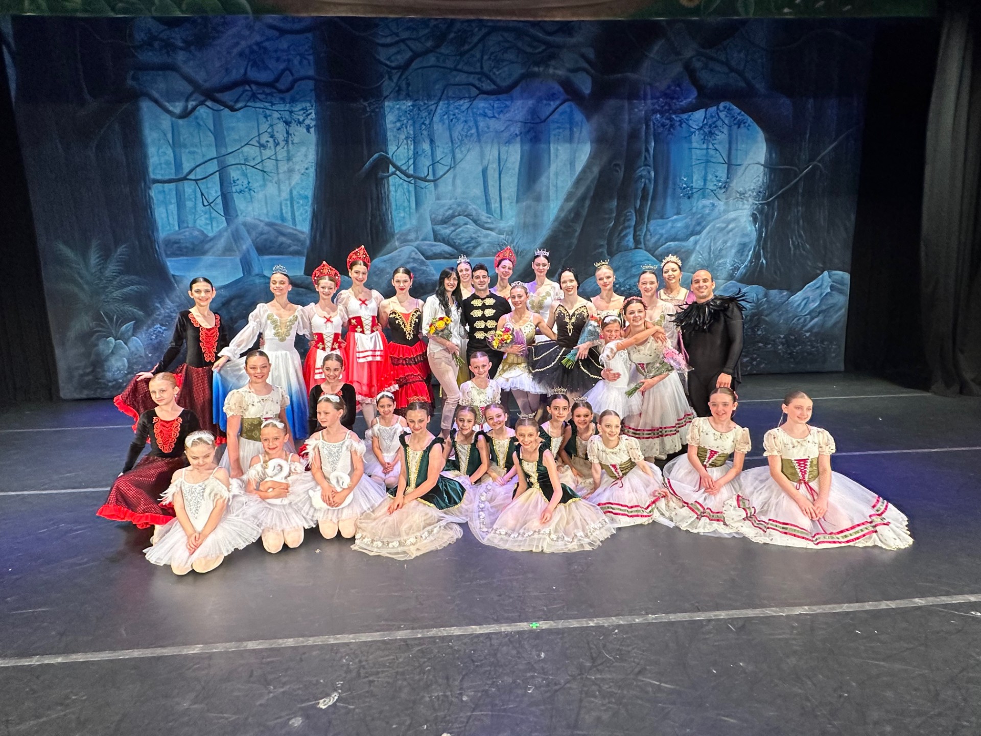Clearing in the Woods Professional Scenic Dance Backdrop