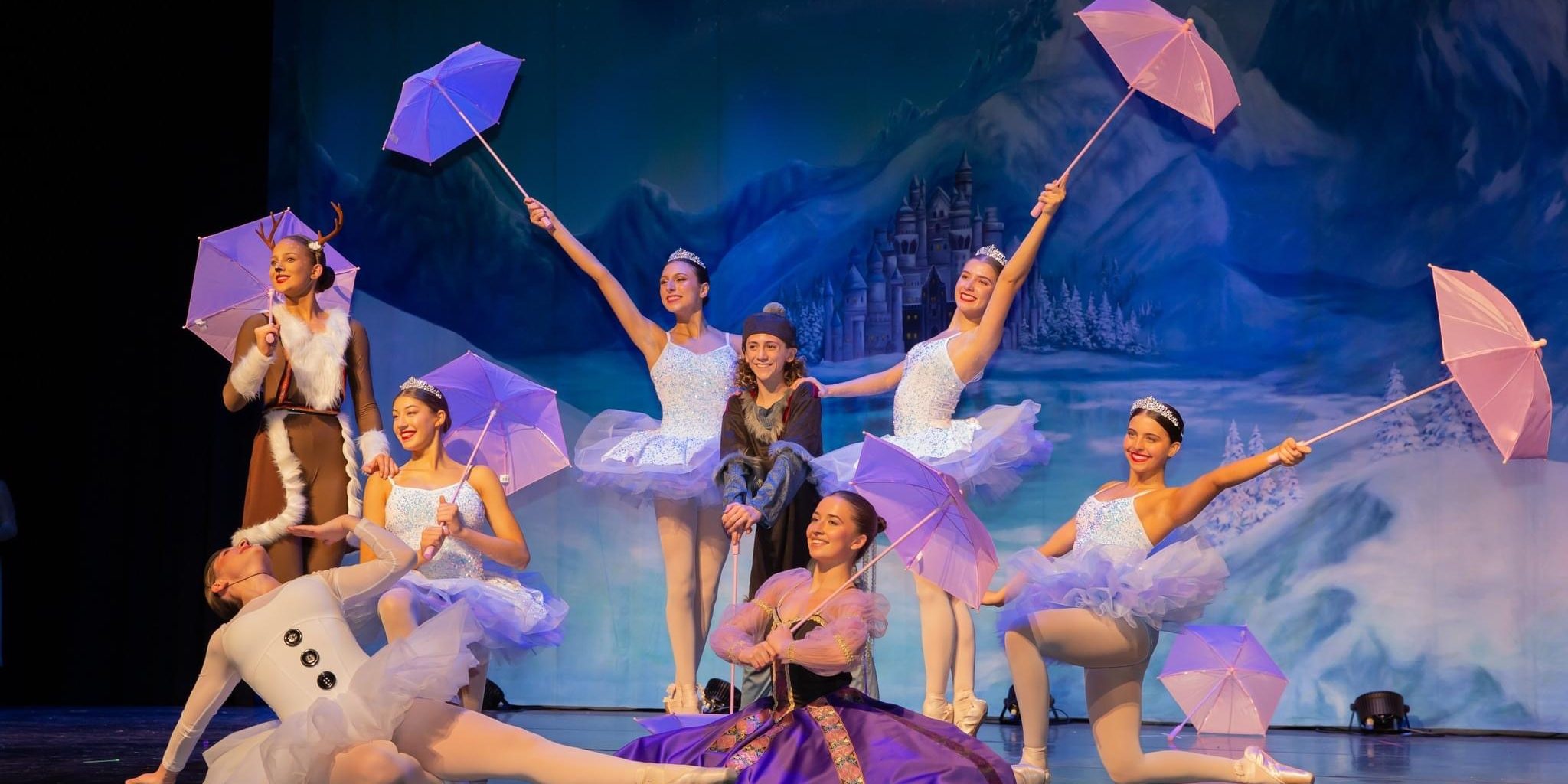 Romar Dance Studio Palaces on a Lake Professional Scenic Dance Backdrop