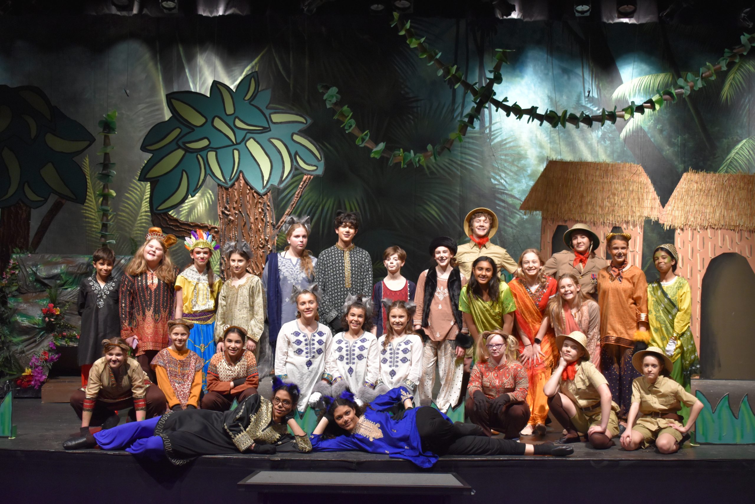 JUNGLE DAYBREAK Professional Scenic Madagascar Backdrop