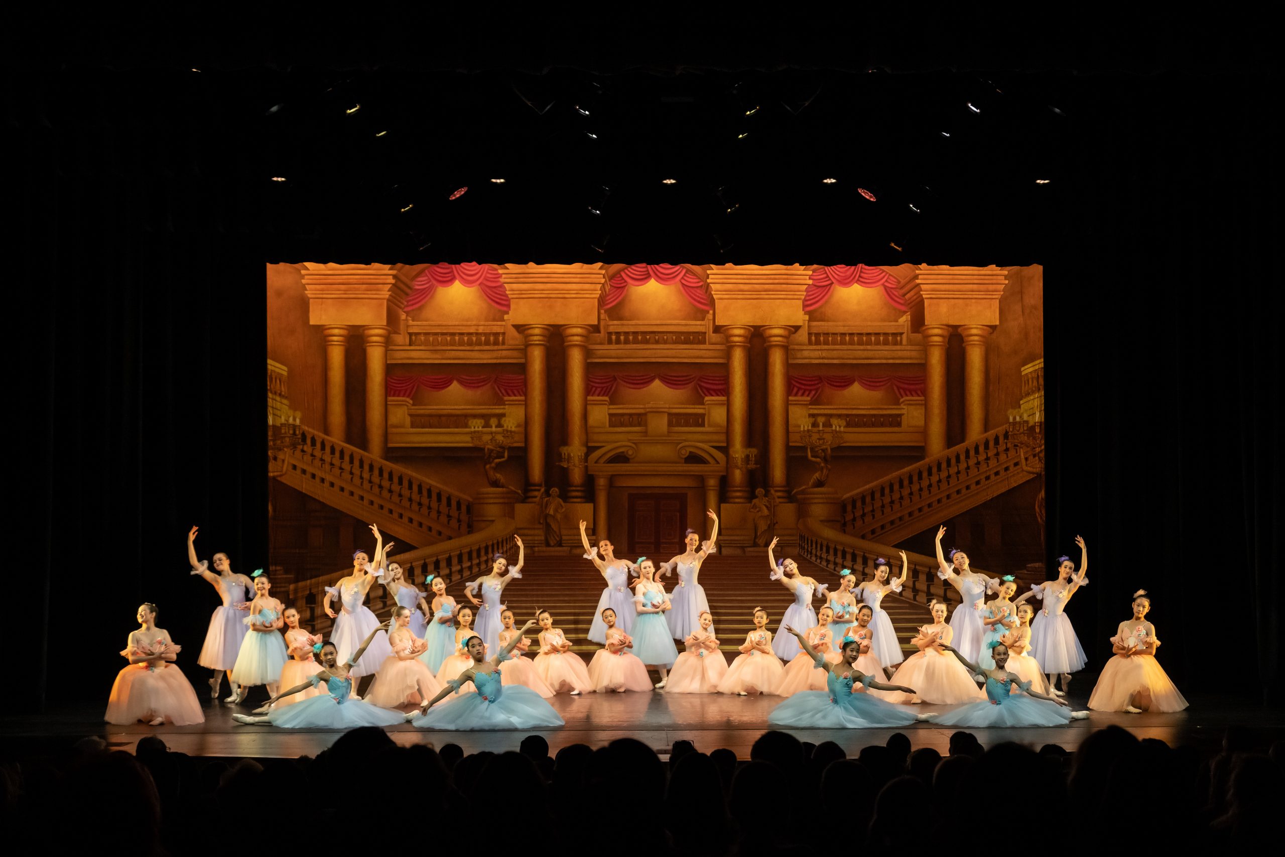 GRAND THEATRE FOYER Professional Scenic Cinderella Backdrop