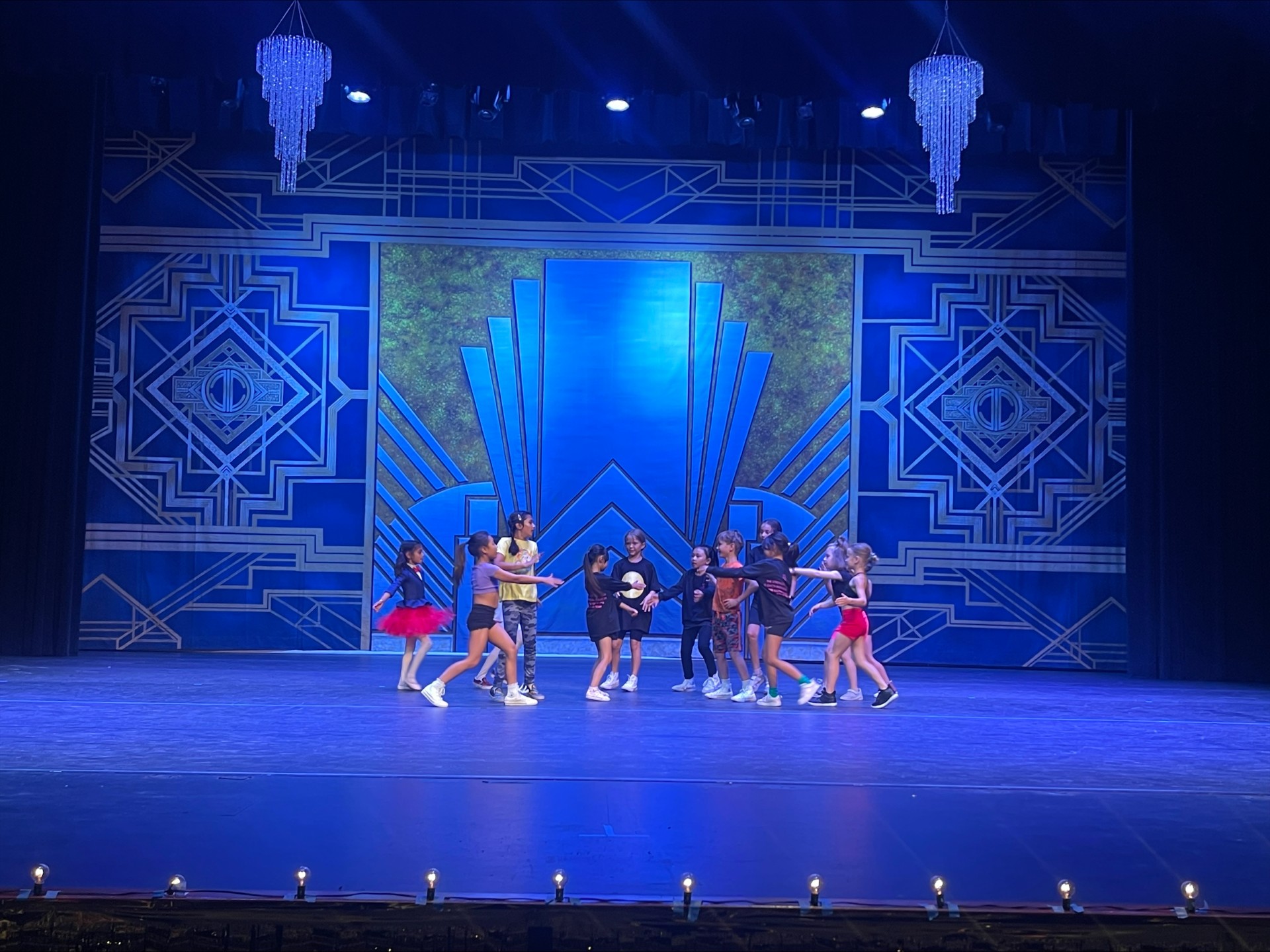 ART DECO ABSTRACT Professional Scenic Great Gatsby Backdrop