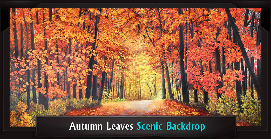 Autumn Leaves with Frame