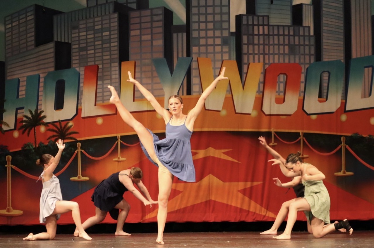 HOLLYWOOD RED CARPET Professional Scenic Dance Backdrop