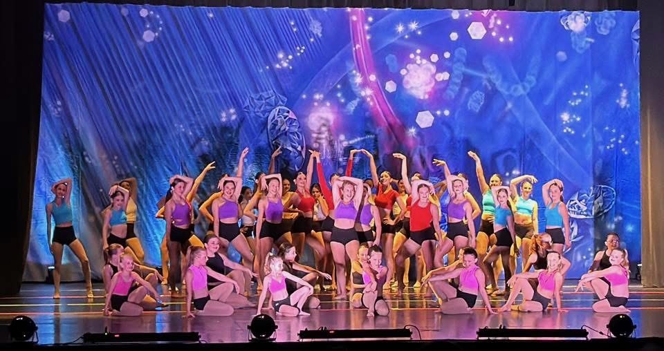DIAMONDS ARE FOREVER Professional Scenic Dance Backdrop